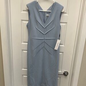 Calvin Klein‎ Light Blue Midi Dress